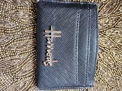 HARRODS Leathet Credit Card Holder Black • £0.99