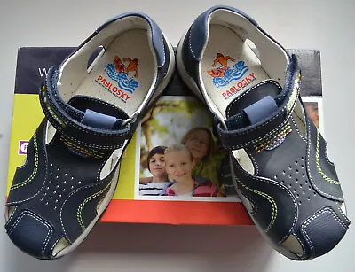 NIB Pablosky Kids Boys Leather Sandals Size 33(EU) Or 1.5(US) • $79.95