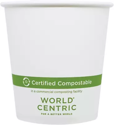 10Oz Hot Cups Made From FSC Paper With Bio-Lining 10-Ounce(1000 Count) White • $178.98