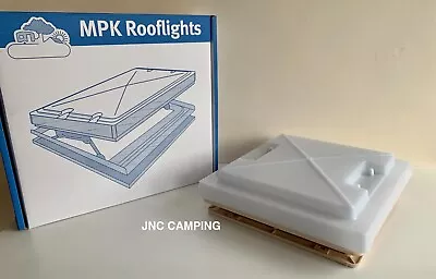 MPK Rooflight Roof Vent Sky Light 280 X 280mm & Flynet Beige Caravan Motorhome • £49.95