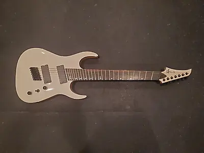 Halo Merus Guitar - 7 String - Fanned Fret - Transparent White • $799.99