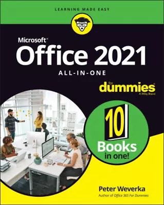 Office 2021 All-in-One For Dummies Paperback Peter Weverka • $26.49