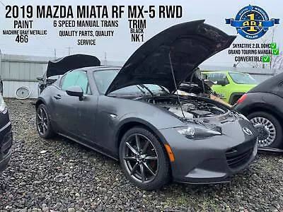 Mazda Miata MX-5 RF 2.0L RWD Front Pasenger RH Gray 46G Door 2016-2023 AR1 #1 • $1000