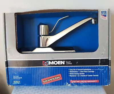 Vintage MOEN Touch Control Single Handle Kitchen Faucet Without Sprayer 87501 • $57.48