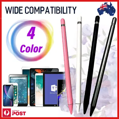 $6.50 • Buy Universal Capacitive Stylus Pen Touch Screen Drawing For IPad Android Tablet AU