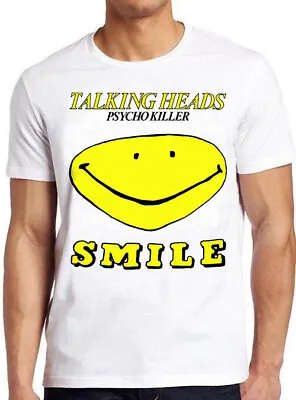 Talking Heads Psycho Killer Band Punk Rock Smile Music Gift Tee T Shirt 7301 • £6.35