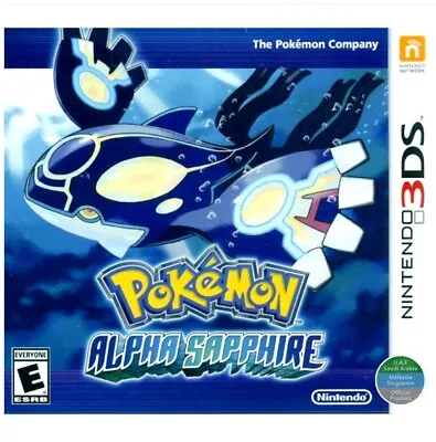 Pokemon Alpha Sapphire - Nintendo 3DS Factory Sealed • $41.90