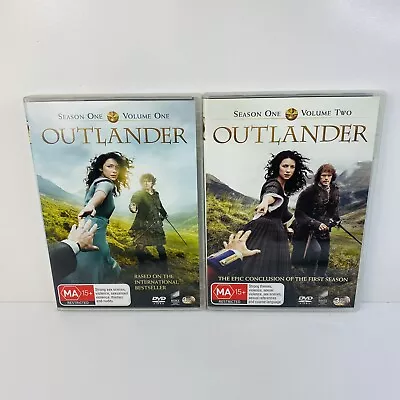 Outlander Season One Volume 1 & 2 (DVD) Region 4 Very Good Condition + Free Post • $9.90