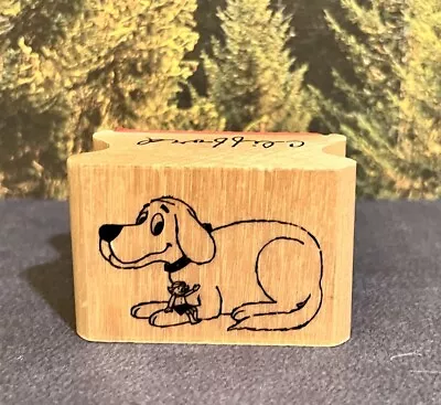 1982 Kidstamps Clifford The Big Red Dog Wood Rubber Stamp #179 Rare Used • $5.99