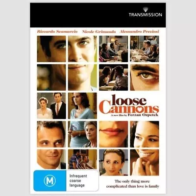 Loose Cannons (DVD 2010) PAL Region 4 (Riccardo Scamarcio Nicole Grimaudo) RARE • $24.58