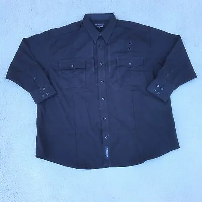 5.11 Tactical Class B Uniform Shirt Mens 2XL & 3XL Blue Twill PDU Long Sleeve • $17.95