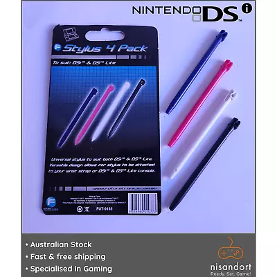 4x Nintendo DSi Stylus Blue/Pink/White/Black 🕹 (TWL-004)  - Australian Seller • $6.75