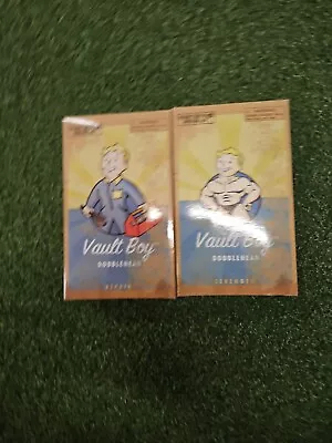 Gaming Heads Fallout Vault Boy 111 Bobblehead Series #1 Set Of 2 • $25