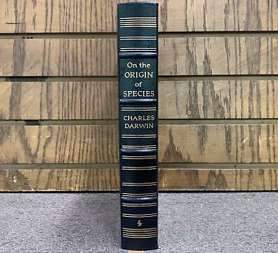 On The Origin Of Species By Charles Darwin - EASTON PRESS Leather • $9.99