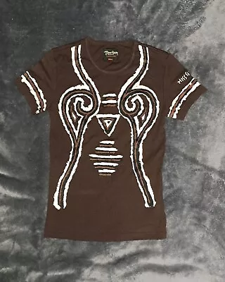 NwtT Rare MISS SIXTY Abstract Tribal Print Top S • $24.99