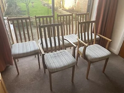 G PLAN DINING ROOM CHAIRS- Set Of Six • £10