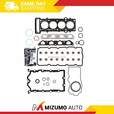 Full Gasket Set Fit 02-08 Mini Cooper Supercharged 1.6 SOHC W10B16A W11B16A • $81.95