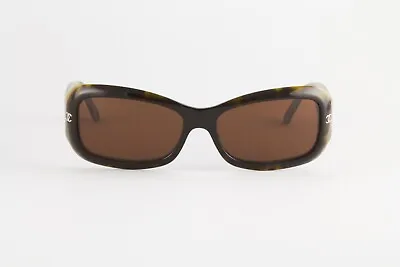 Rare Authentic Chanel 5099 C. 653 Tortoise Gray 56mm Brown Sunglasses Italy • $513.83