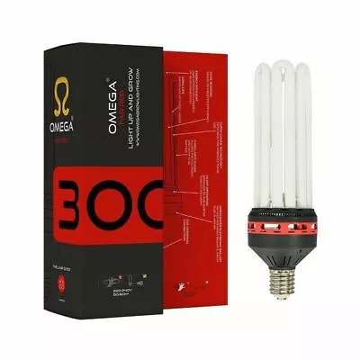 OMEGA FAR RED 125W 200W 300W 450W CFL Bulbs High Output Hydroponics • £31.50