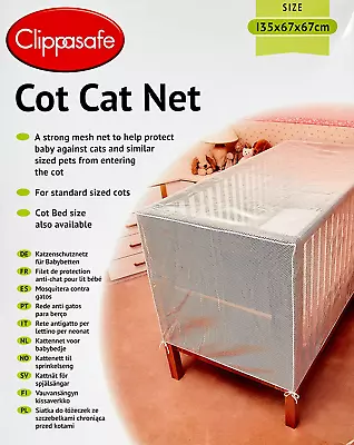 Clippasafe Cot Cat Net • £30.48