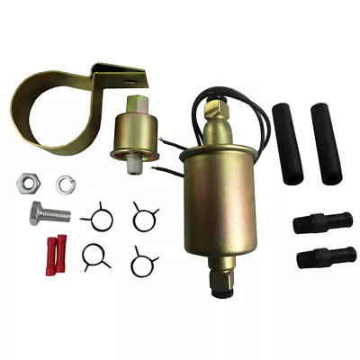 $19.85 • Buy New Universal Electric Fuel Pump Gas Diesel Marine Carbureted E8016s