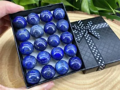 20PCS Natural Lapis Lazuli Jasper Ball Quartz Crystal Sphere Reiki Healing • $24.99