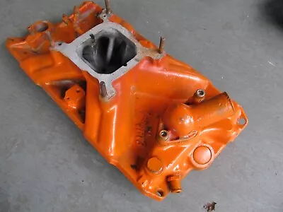$179.99 • Buy Vintage Edelbrock TM 1 SBC Chevy Aluminum Intake 327 350 383