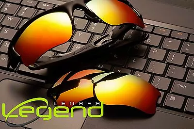 A38 Fire/Gold POLARIZED Replacement Legend Lenses For Oakley FLAK JACKET XLJ • $14.99