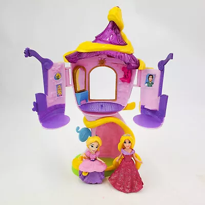 $14.99 • Buy Disney Princess Little Kingdom Rapunzel's Stylin Tower With 2 Figures INCOMPLETE