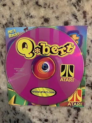 Q-Bert PC Game By ATARI(Windows 95/98)CD Rom. Tested & Working. Preowned • $6.50