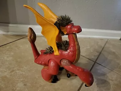 Roaring Sound FX Red Dragon 2008 Mattel Imaginext Dinosaur Action Figure 15  • $9.98