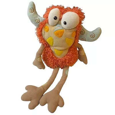 Manhattan Toy Company Eenie Meanie 2005 20  Monster Plush Toy Orange • $19.95