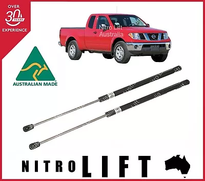 Gas Struts Suit Nissan Navara D40 D22 Ute Hardtop Lid Tonneau Cover 600mm 150n • $59.95