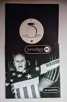 £60 • Buy Prodigy Firestarter  7  Uk Jukebox Vinyl Single -  Free Custom Pic Sleeve