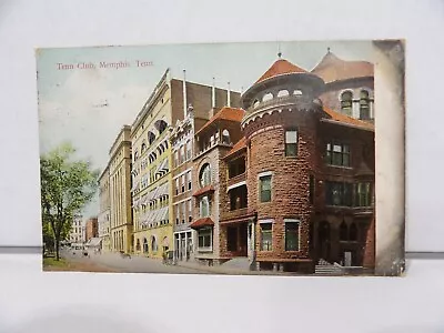 Tennessee Club Memphis TN Vintage Postcard • $4.95