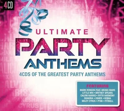 Ultimate Party Anthems - Greatest Party Anthems 4cd New/sealed • £5