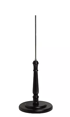 $52.95 • Buy Black Wood & Metal Dressmaker Form Round Base Seamstress  41  1/2  Tall