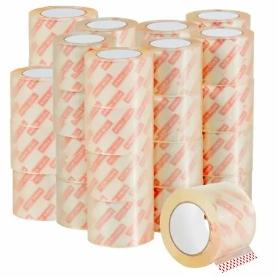 Goplus 36 Rolls 3 X55 Yards(165FT) Box Carton Sealing Packing Package Tape Clear • $51.95