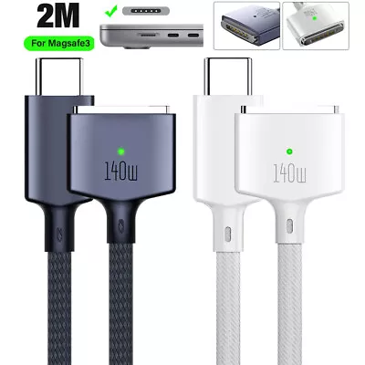 For MacBook Pro 2023 / Air M2 USB Type C To Magsafe 3 Magnetic Power Cable Cord • $24.59