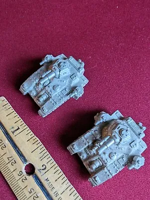 GW Warhammer 40K Epic Imperial Guard - Two Metal Baneblade Super Heavy Tanks • $50