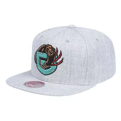 Men's Mitchell & Ness NBA Vancouver Grizzlies Team Heather HWC Snapback Hat - • $24.95