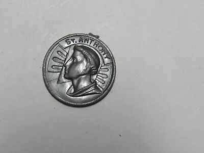 Old Christian Medal - St. Anthony - St. Lawrence Seminary Mt. Calvary Wis. • $0.99