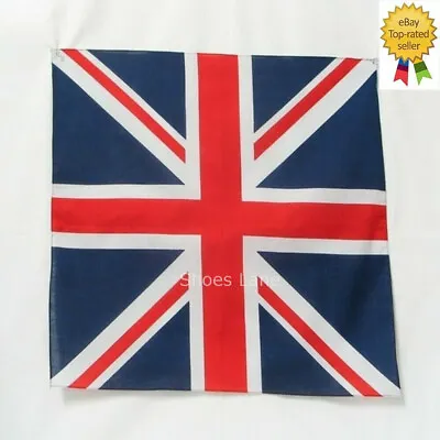 Pack Of 3 Cotton Britain Flag Bandana Headcover Neck Scarf Union Jack Unisex • £4.50