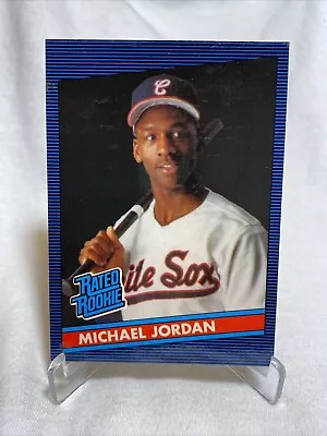 Michael Jordan 1990 Donruss Rated Rookie Promo Fun City Cards Chicago White Sox • $0.99