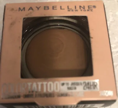 Maybelline Color Tattoo Up To 24HR Eyeshadow 10 V.I.P. .14 Oz/NIB • $9.99