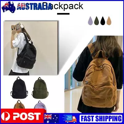 Simple College Student Bag Large Capacity Women Laptop Backpacks Travel Knapsack • $25.69