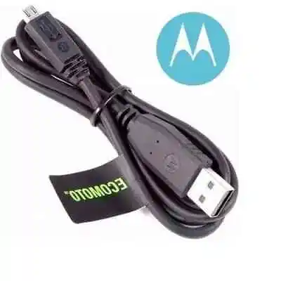 Original Motorola Black Micro-USB Charge Sync Data Cable For Moto G5 G4 Play E4 • $6.63