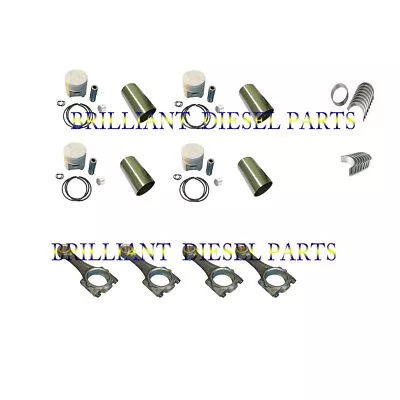 $648 • Buy KUBOTA V2203E IDI Engine Rebuild Kit& 4 Connecting Rods Fits Bob Cat Excavator