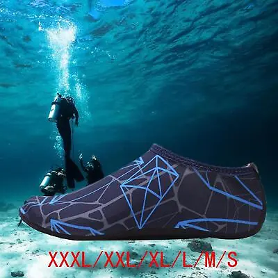 Unisex 3mm Neoprene Diving Boots Wet Suit Kayaking Hiking Surfing Swim Socks • £7.94