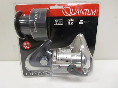 New In Pkg Zebco Quantum Optix Spinning Fishing Reel  Op80F • $59.99